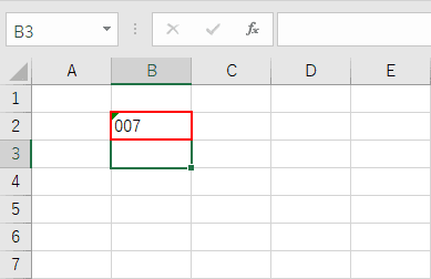 00 が表示されます