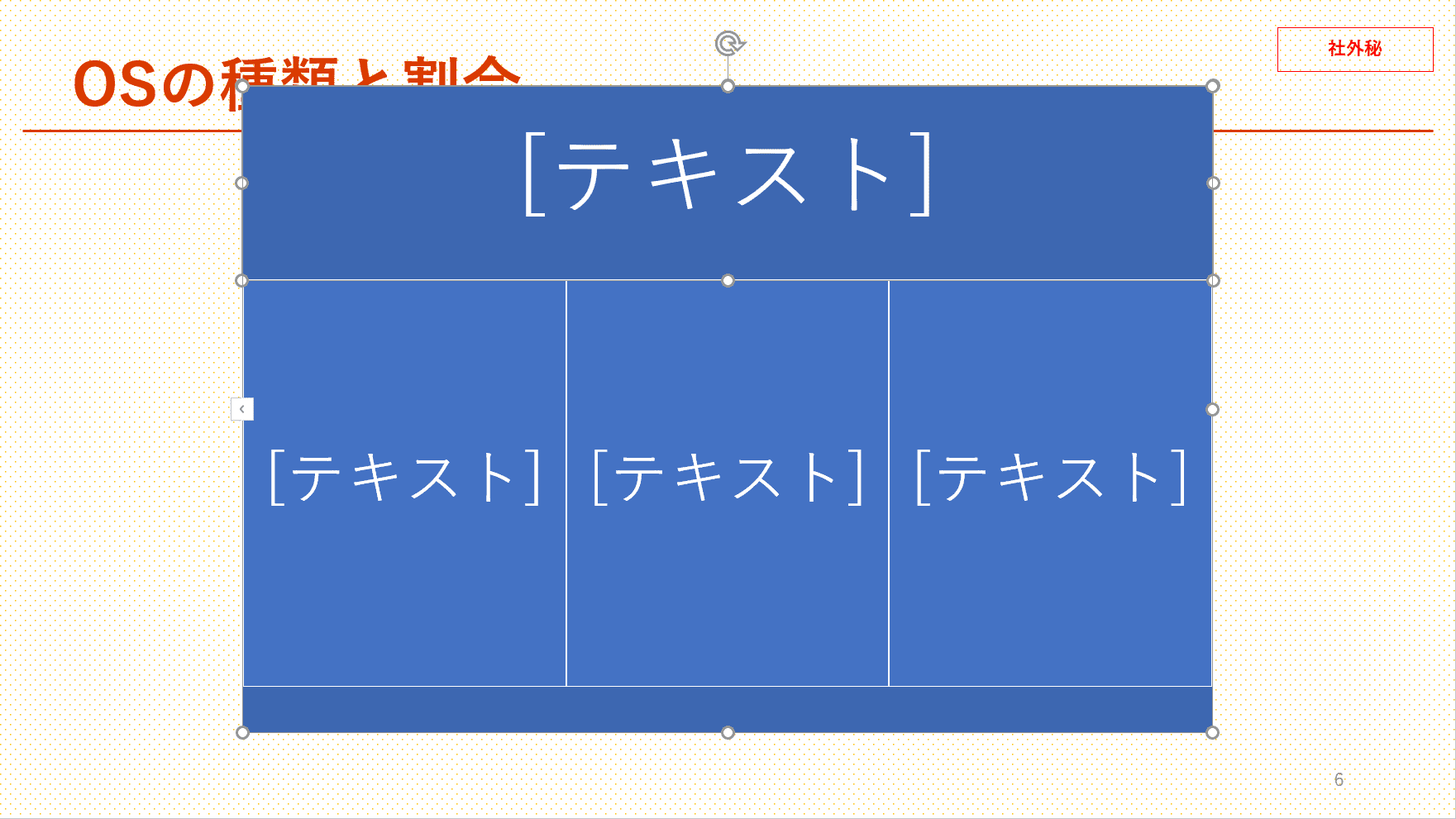 スマートアートグラフィックの挿入