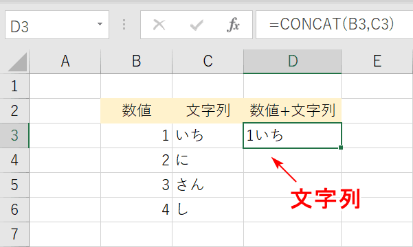 文字列のマージ