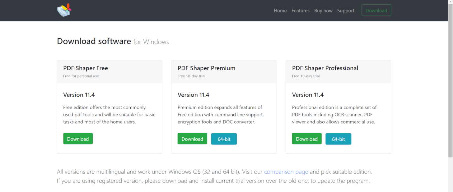 PDFシェイパー無料サイト