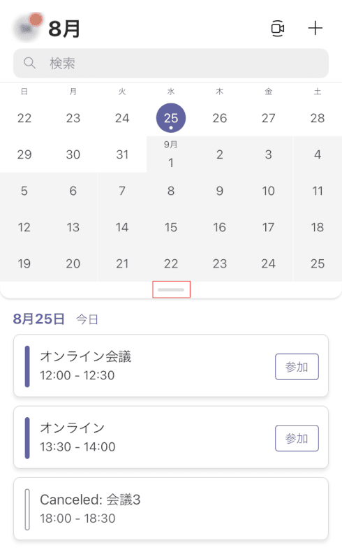 月表示