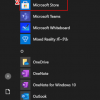 マイクロソフトストアを開く